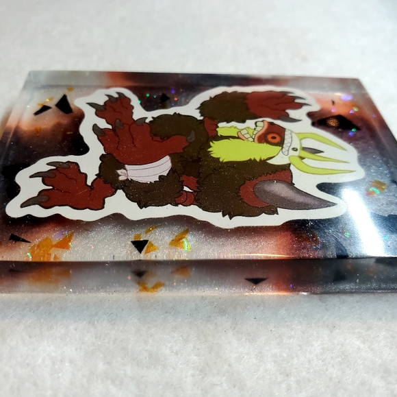 Digimon Windigomon Handmade Keychain or Fridge Magnet "Your Choice" - Picture 6 of 8